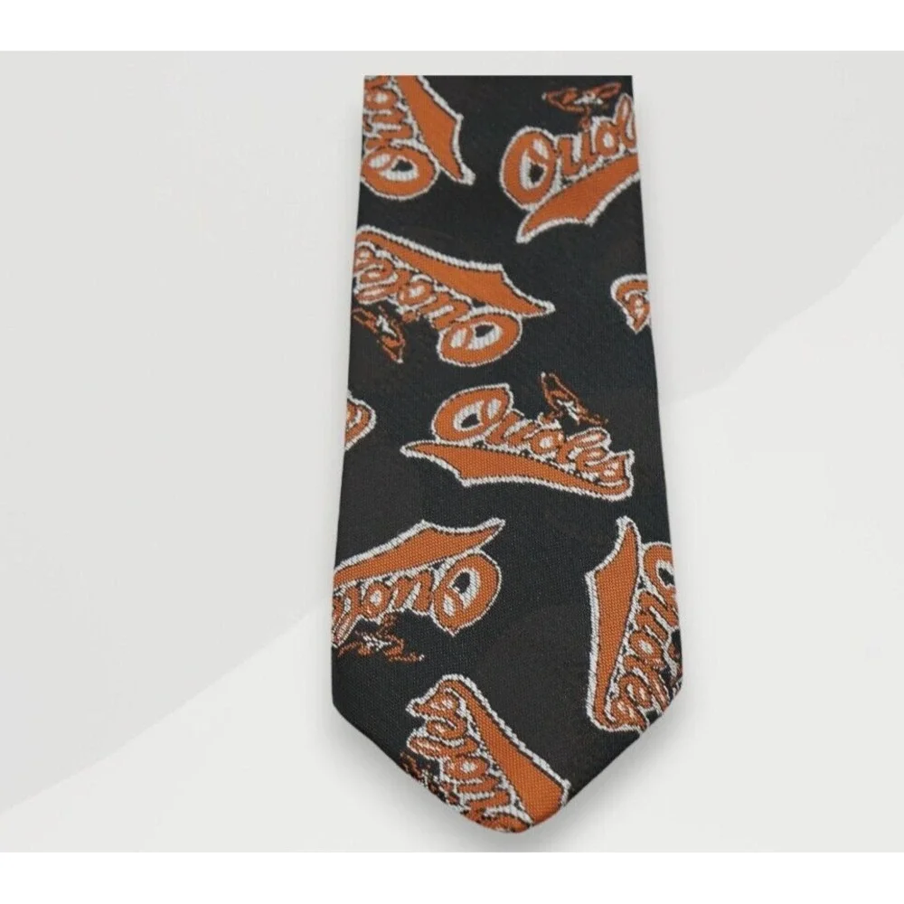 Ralph Marlin Milwaukee USA Orioles Men's Tie‎ 100% Polyester 60'' Length